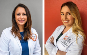 Physician associates/physician assistants Christina Granado Gonzales, MPAS, and Evelyn Jimenez, MPH