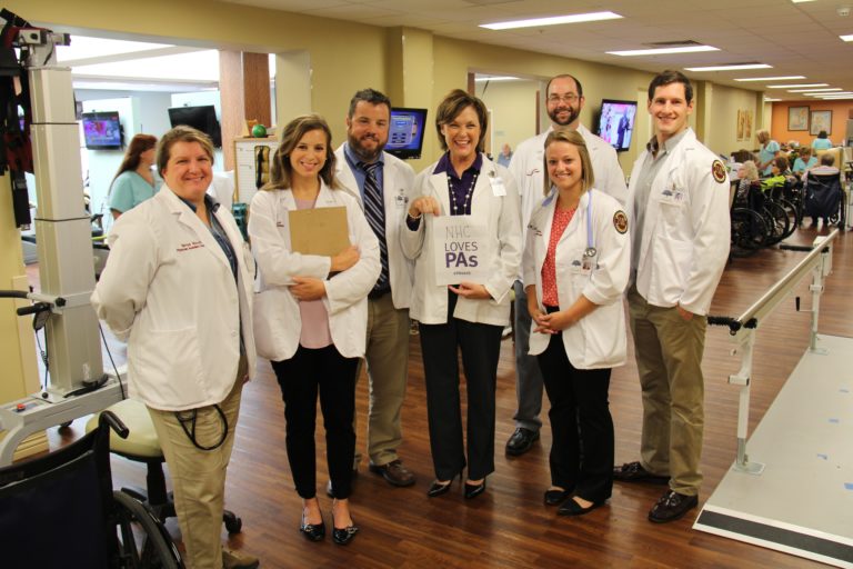 A group of physician associates/physician assistants
