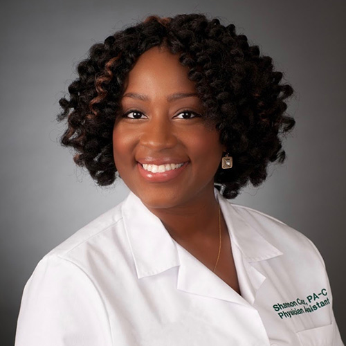 Physician associate/physician assistant Shannon Jackson headshot